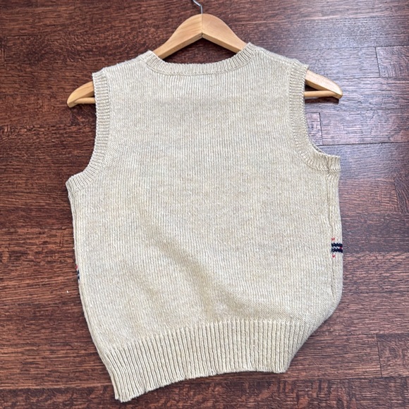 Vintage knit sweater vest - Picture 3 of 5